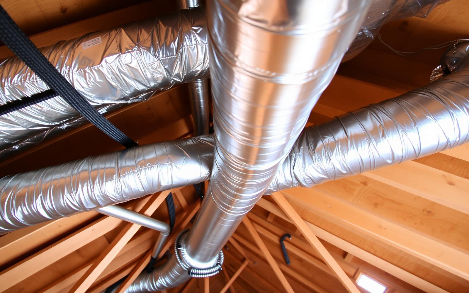 Insulated Attic Ductwork